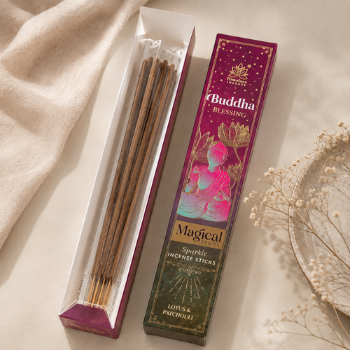 Buddha Blessing Incense Sticks – Lotus + Patchouli | 1 Box