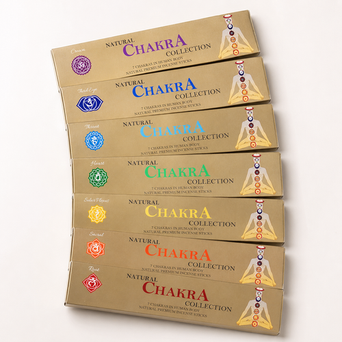 Natural 7 Chakra Incense Collection – Complete 7 Box Set