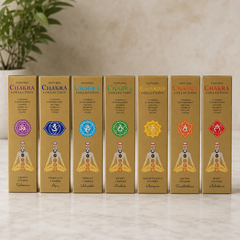 Natural 7 Chakra Incense Collection – Complete 7 Box Set