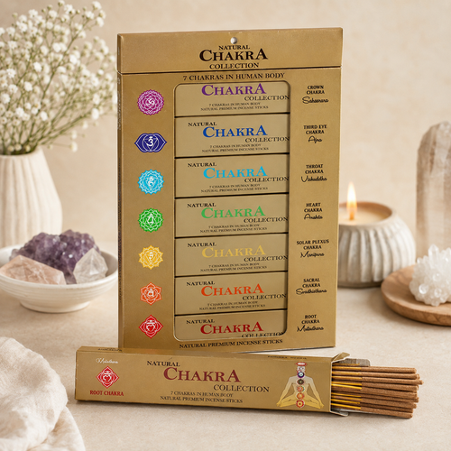 Natural 7 Chakra Incense Collection – Complete 7 Box Set