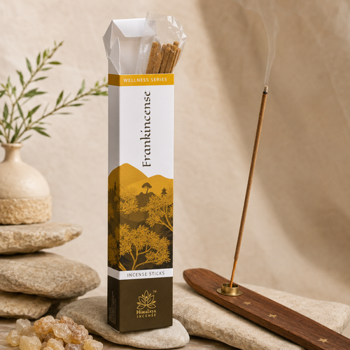 Frankincense Incense Sticks – Himalaya Wellness Series | 1 Box