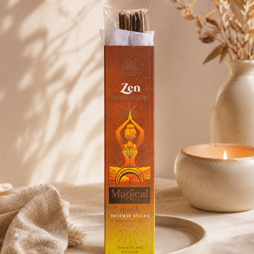 Zen Meditation Incense Sticks – Ylang Ylang + Cedar | 1 Box