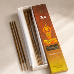 Zen Meditation Incense Sticks – Ylang Ylang + Cedar | 1 Box