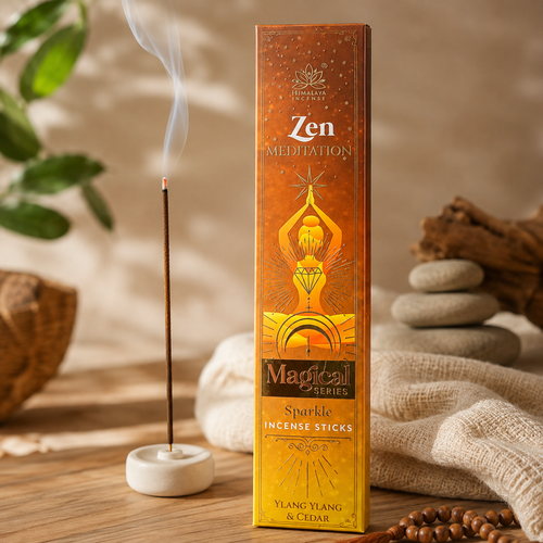 Zen Meditation Incense Sticks – Ylang Ylang + Cedar | 1 Box