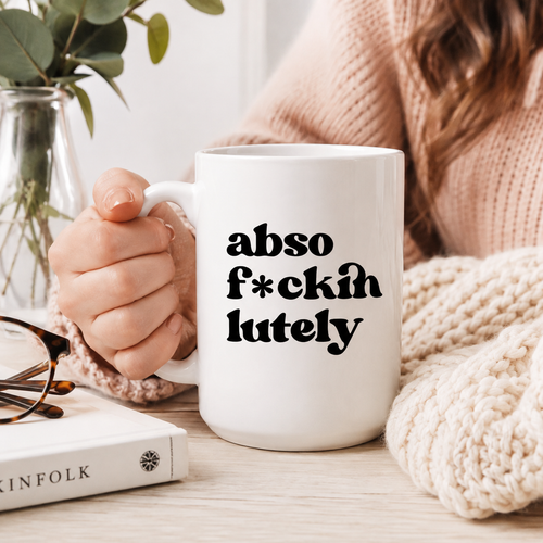 "Absolutely" 15oz Ceramic Mug