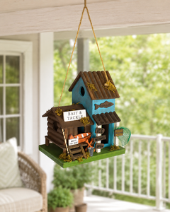 Bait & Tackle Decorative Birdhouse