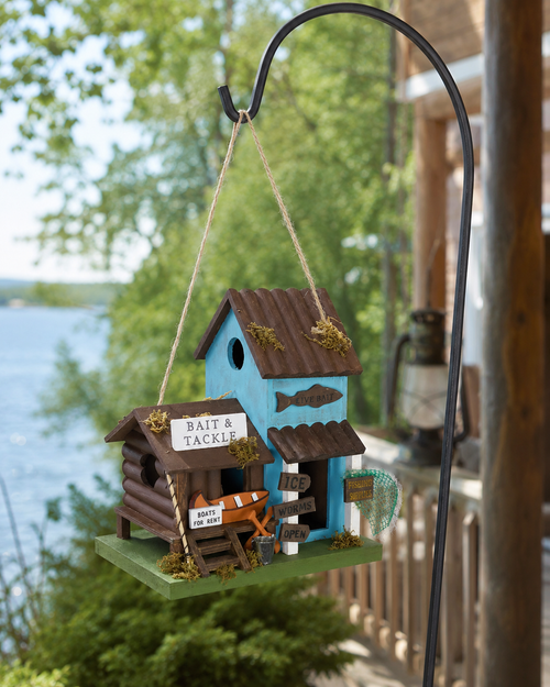 Bait & Tackle Decorative Birdhouse