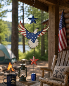 Americana Eagle Spring & Summer Garden Hanging Chime