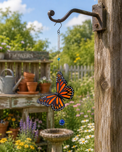 Monarch Butterfly Bouncy Garden Decor