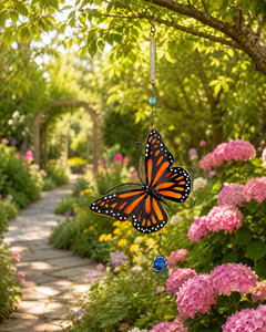 Monarch Butterfly Bouncy Garden Decor