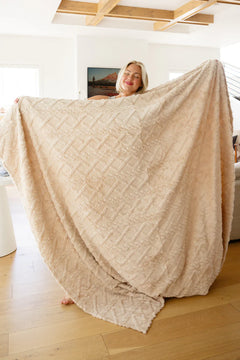 PREORDER: Clara Blanket (Family Cuddle Size) - Available in Nine Colors