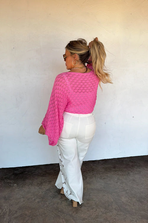 PREORDER – Spring Free Spirit Bell Sleeve Knit Top