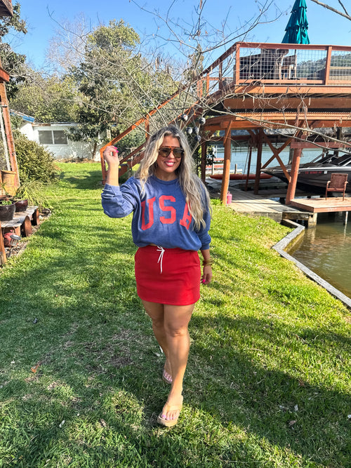 PREORDER // Maren Fleece-Lined Jogger Skirt (XS-3XL)