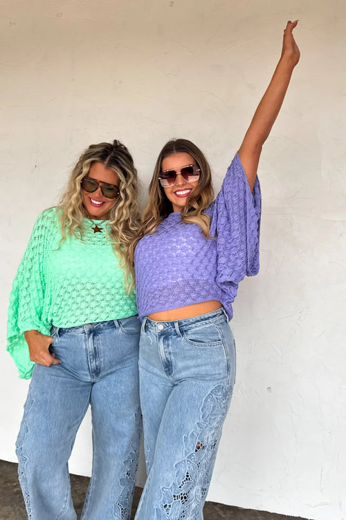 PREORDER – Spring Free Spirit Bell Sleeve Knit Top