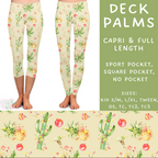 Batch #217 - Christmas Spirit - Closes 10/16 - ETA late Nov - Deck Palms Full and Capri Length Leggings