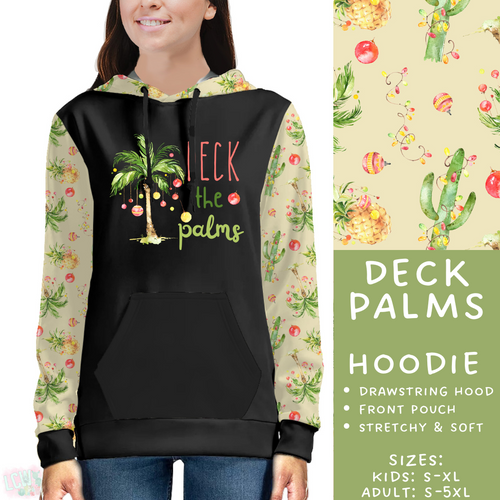 Batch #217 - Christmas Spirit - Closes 10/16 - ETA late Nov - Deck Palms Hoodie