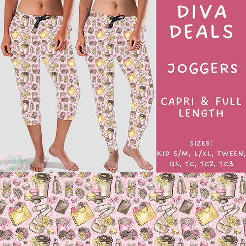 Batch #223 - Black Friday - Closes 10/18 - ETA mid Nov - Diva Deals Full and Capri Length Joggers