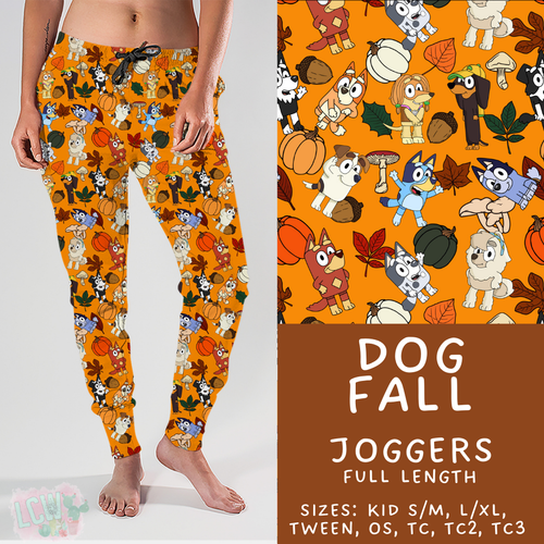 Batch #409 - Character Fall 2 - Closes 9/8 - ETA late October - Dog Fall Joggers