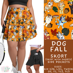 Batch #409 - Character Fall 2 - Closes 9/8 - ETA late October - Dog Fall Skort