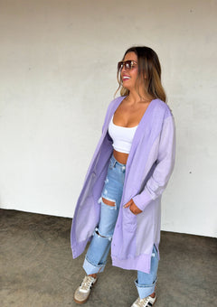 PREORDER- SPRING DESI SWEATSHIRT CARDIGAN