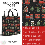 Batch #424 - Jingle All The Way - Closes 10/3 - ETA mid/late Nov - Elf Train Tote