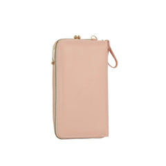 Quilted Kisslock Crossbody Wallet