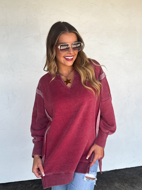 PREORDER- THE COMFY CUT SWEATSHIRT