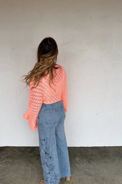 PREORDER – Spring Free Spirit Bell Sleeve Knit Top