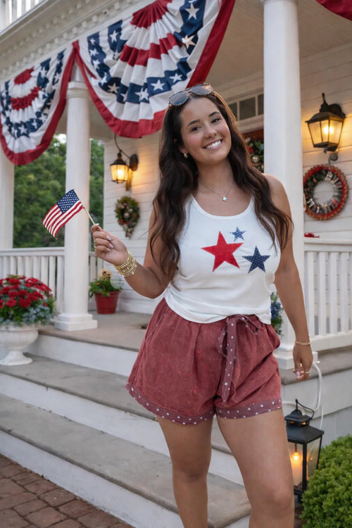 PREORDER - Piper Stretch Denim Shorts