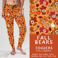 Batch #409 - Character Fall 2 - Closes 9/8 - ETA late October - Fall Bears Joggers