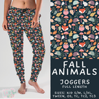 Batch #407 - Fall Fun 2 - Closes 9/4 - ETA mid/late October - Fall Animals Joggers