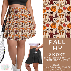 Batch #409 - Character Fall 2 - Closes 9/8 - ETA late October - Fall HP Skort