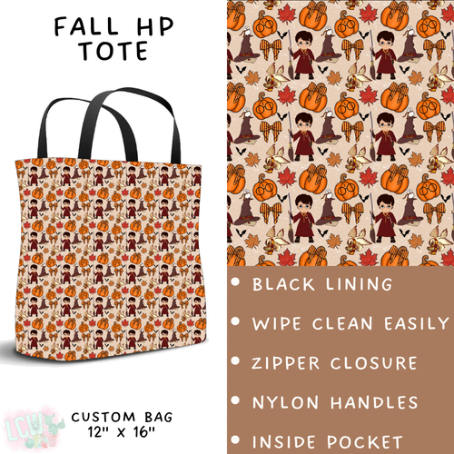 Batch #409 - Character Fall 2 - Closes 9/8 - ETA late October - Fall HP Tote