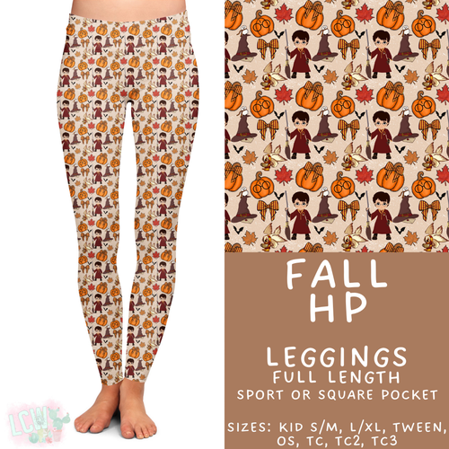 Batch #409 - Character Fall 2 - Closes 9/8 - ETA late October - Fall HP Full Length Leggings