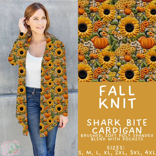 Batch #407 - Fall Fun 2 - Closes 9/4 - ETA mid/late October - Fall Knit Cardigan