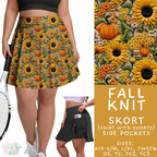 Batch #407 - Fall Fun 2 - Closes 9/4 - ETA mid/late October - Fall Knit Skort