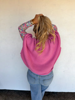 PREORDER- SPRING MEG PULLOVER PONCHO
