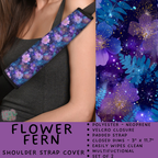Batch #423 - Car Accessories - Closes 10/2 - ETA mid/late Nov - Flower Fern Shoulder Strap Pads