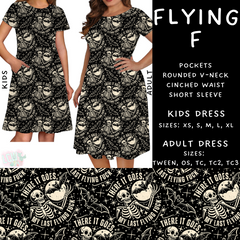 Batch #274 - Fun Run 7 - Closes 1/22 - ETA late March - Flying F Adult & Kids Dresses