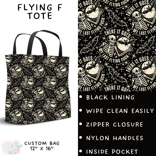 Batch #274 - Fun Run 7 - Closes 1/22 - ETA late March - Flying F Tote