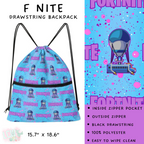 Batch #276 - Fanny Packs & Drawstring Backpacks - Closes 1/24 - ETA late March - F Nite Drawstring Backpack