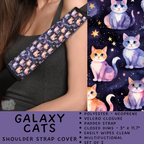 Batch #423 - Car Accessories - Closes 10/2 - ETA mid/late Nov - Galaxy Cats Shoulder Strap Pads