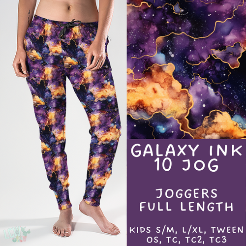 Batch #271 - Galaxy Ink Collection - Closes 1/16 - ETA mid/late March - Galaxy Ink 10 Joggers