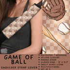 Batch #423 - Car Accessories - Closes 10/2 - ETA mid/late Nov - Game of Ball Shoulder Strap Pads