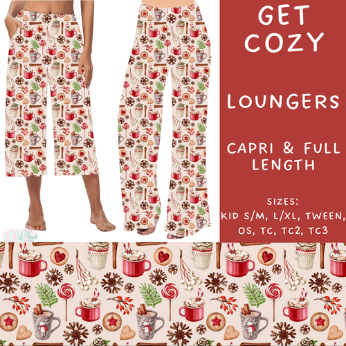 Batch #217 - Christmas Spirit - Closes 10/16 - ETA late Nov - Get Cozy Capri and Full Length Loungers