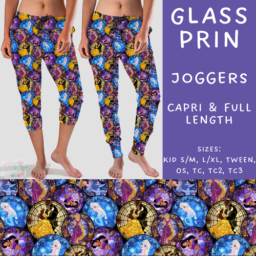 Batch #273 - Magical Faves 10 - Closes 1/20 - ETA late March - Glass Prin Full and Capri Length Joggers