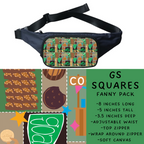 Batch #276 - Fanny Packs & Drawstring Backpacks - Closes 1/24 - ETA late March - GS Squares Fanny Pack