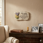 Those We Love Don't Go Away | Memorial Garden Stone Wall Plaque