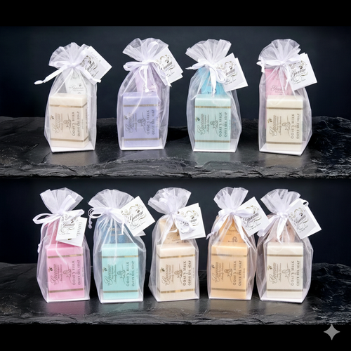 Goat Milk Soap & Organic Lotion Gift Set | Handmade Skincare Duo