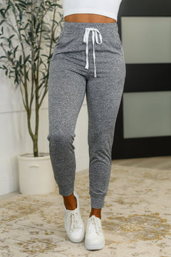 One Eleven North Giving the Run Around Joggers in Gray